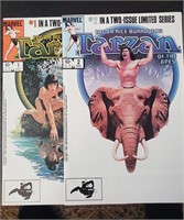 Comic - Tarzan #1 & #2 1984 - High grade