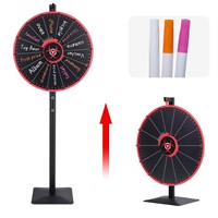 24 Inch Spinning Wheel, 14 Slots Color Prize Wheel