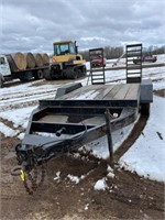 Pintle Hitch Trailer with Ramps