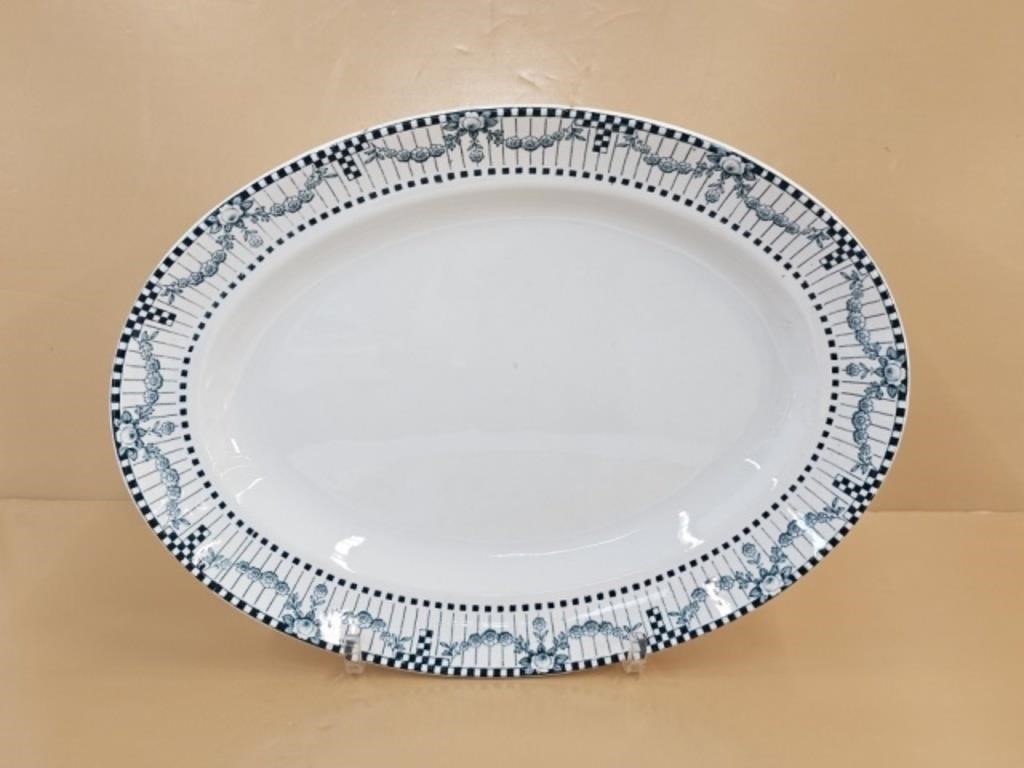 JHW & SONS PLATTER - WAVERLEY PATTERN - 12" X 16"