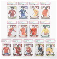 2014 PANINI PRIZM SOCCER WORLD CUP CARDS PSA GRADE