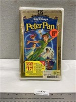 Vintage Sealed Disney Peter Pan VHS Tape