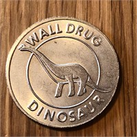 Wall Drug Dinosaur South Dakota Token