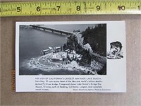 Postcard Picture Lake Shasta 1940s