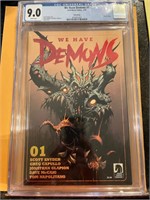 We Have Demons #1 Dark Horse Comics, 3/22 Grade 9.