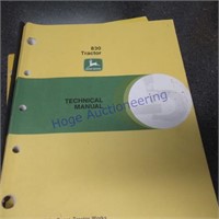 JD operator's manuals