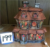 Ceramic Light Up Halloween House