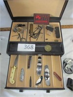 Men's Jewelry Box with Contents