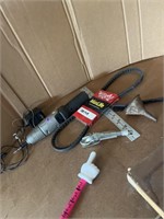 STANLEY electric screwdriver with new belt, etc.