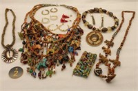 Wooden Necklace Lot