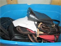 Large Tote with Various Purses
