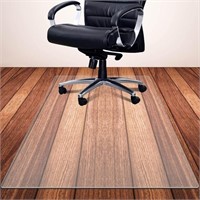 3 Pcs Clear Office Chair Mats 35x47