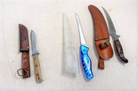 fillet knives & more