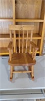 OAK CHILDREN'S ROCKING CHAIR