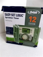 12-station Easy-set Logic Indoor/outdoor Sprinkler