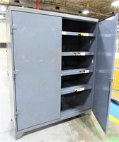 H.D. METAL 2-DOOR STORAGE CABINET