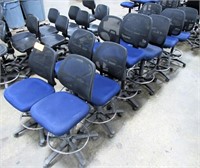 LOT LAB HEIGHT SHOP CHAIRS