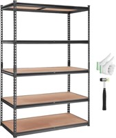 VEVOR Storage Shelving Unit, 5-Tier, 48x24x72in