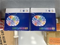Lot of 2 LED Color-Changing Light Strips 

RBG