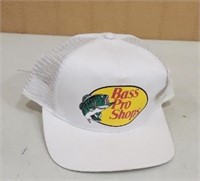 White Bass Pro Shops Snapback