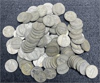 (126) Silver War Nickels