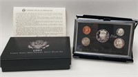 1997 United States Mint Premier Silver Proof Set