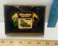 Vintage Winston Cup Series Rain Tree Belt Buckle