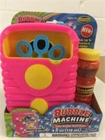 New Bubble Machine & Solution - Pink