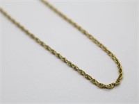 Delicate 14K Gold 20" Necklace 3.6 grams
