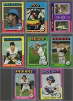 1975 Topps in varying conditions (most fair): Hank