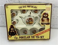 11 piece porcelain toy tea set