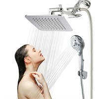 VXV 7-Setting Shower Head  8 Rain Shower-Spray Com