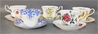 (5) Teacups and Saucers