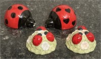 ladybug salt and pepper shakers