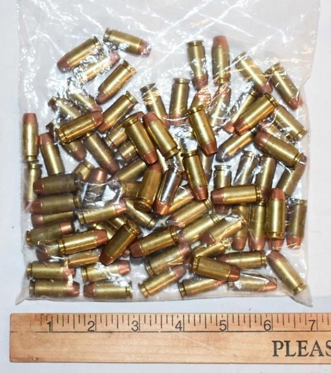 82 ROUNDS ASSORTED RELOADED 40 S&W CAL