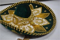 Vtg Mexican Sombrero Mariachi Western Charro Hat