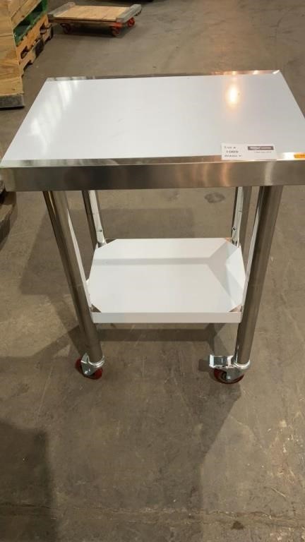 Stainless Steel Prep & Work Commercial Kitchen