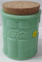 Coca-Cola Jadeite Colour Container