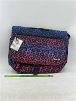 NEW YakPak Multi Color Cheetah Print Crossbody Bag