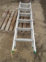 Werner 18' 3 section extension ladder