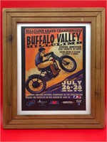 Framed Buffalo Valley Hillclimb Championship Print