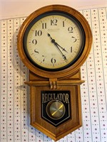 Sterling & Noble Pendulum Wall Clock Regulator