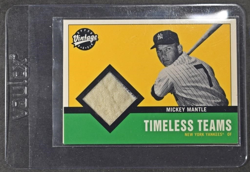 2001 UPPER DECK MICKEY MANTLE  CARD