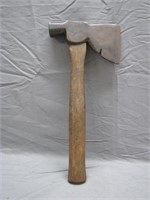 Vintage Primitive Wood Handle Handyman Hatchet