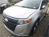 2011 FORD EDGE ABANDONED PAPERWORK