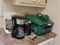 ROASTER,TOASTER, COFFEE MAKER, CAN OPENER