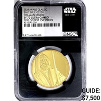 2017 $250 1oz Gold S.W. Obi-Wan NGC PF70 UC