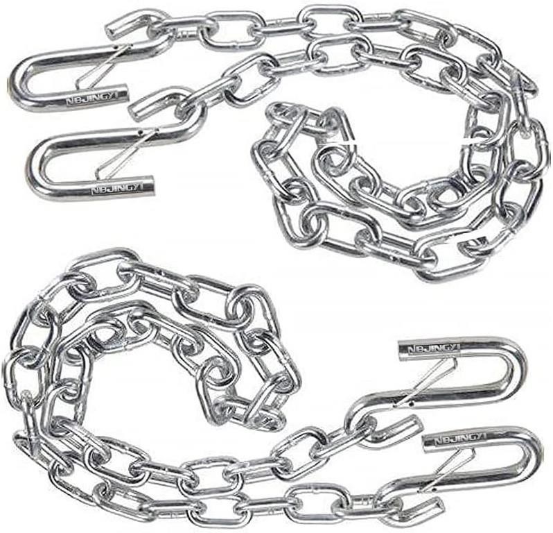 NBJINGYI 3/16" X 48" Trailer Safety Chain with