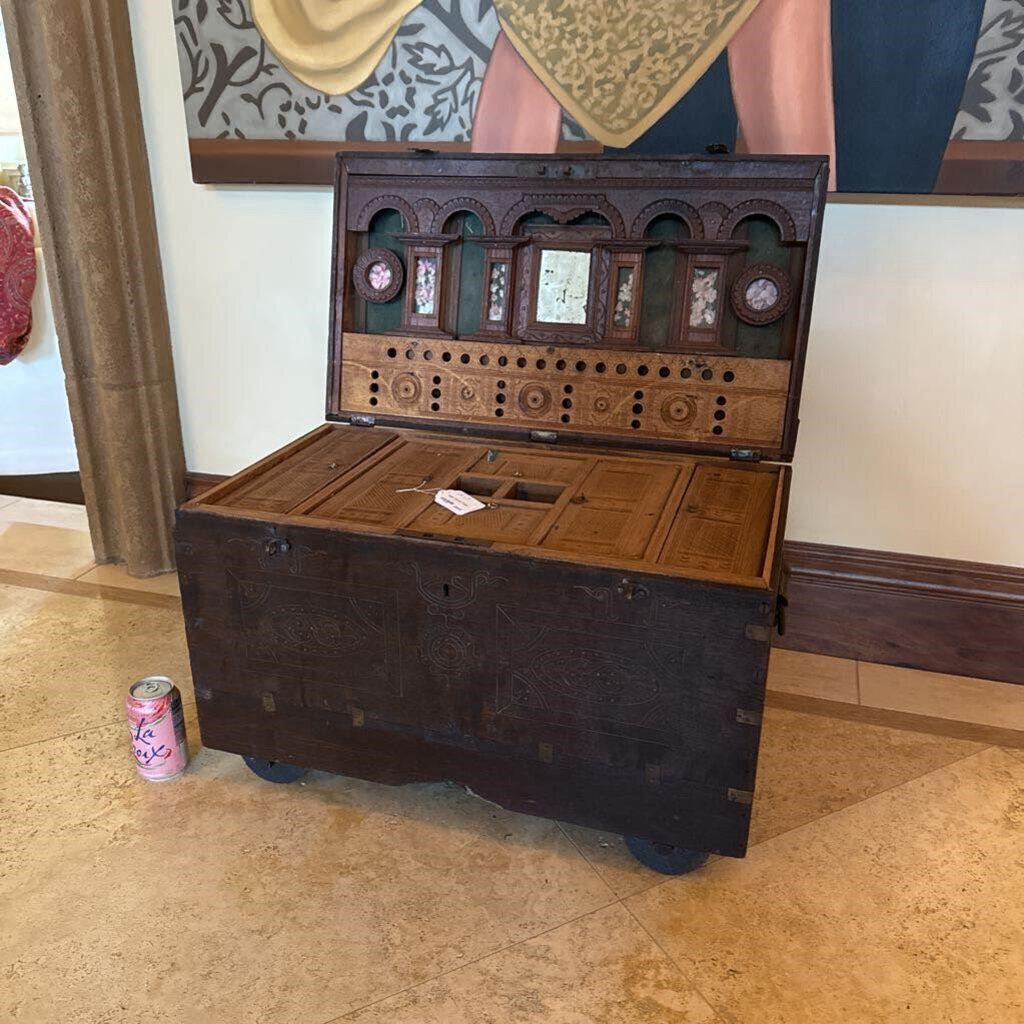 Indian Carved Chest