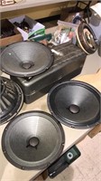 12 inch legend speaker and 2- 10 inch speakers